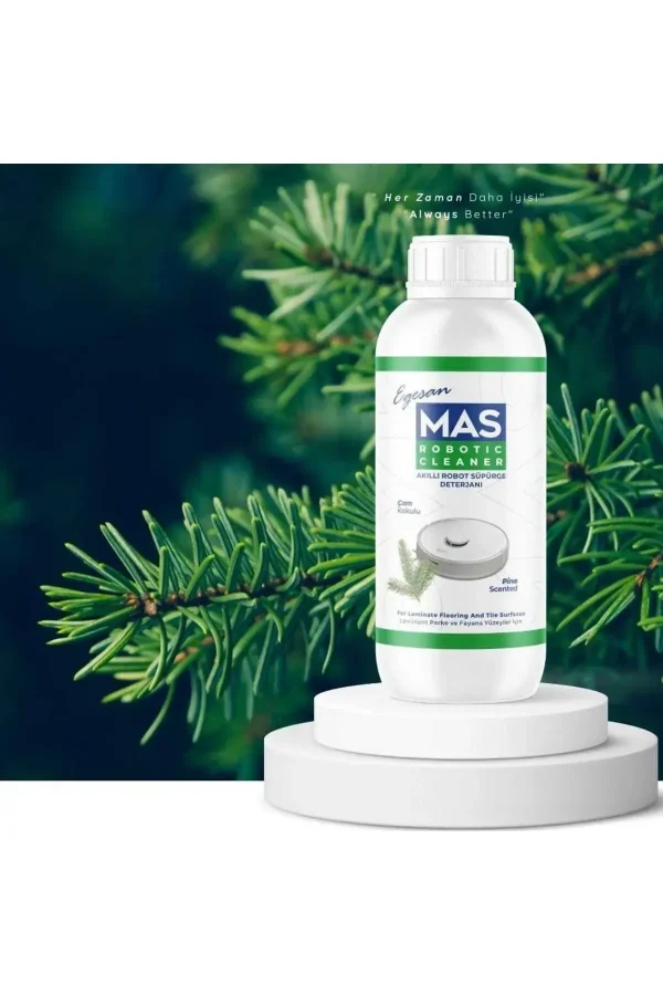 محلول شوینده جارو رباتیک Egesan Mas با رایحه کاج